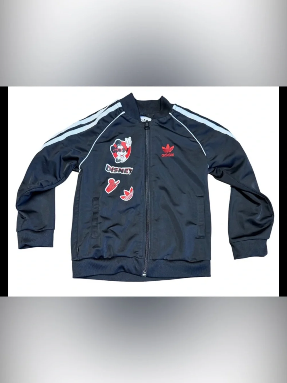 EUC Disney Adidas Boys Jacket  Size 5-6